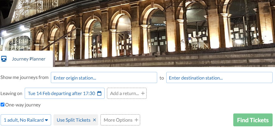 book cheap train split tickets